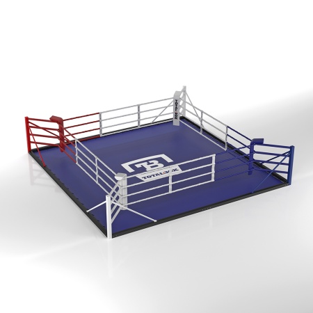 Купить Ринг боксерский напольный Totalbox в балке 4х4м в Верхняятуре 