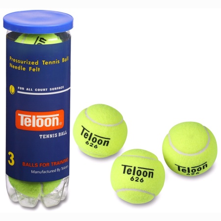 Купить Мяч для большого тенниса Teloon 626Т Р3  (3 шт) в Верхняятуре 