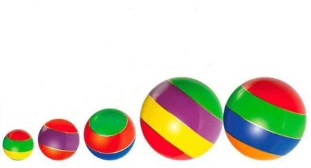 Купить Мячи резиновые (комплект из 5 мячей различного диаметра) в Верхняятуре 