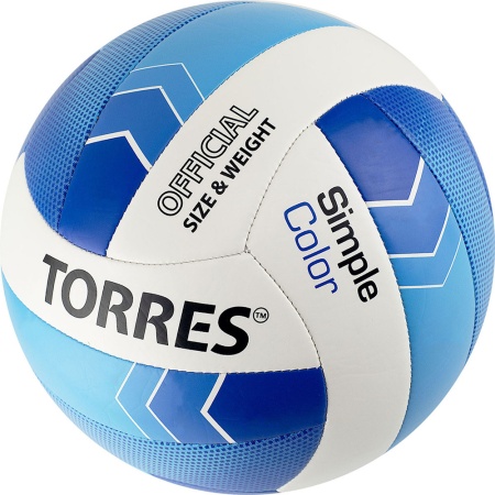 Купить Мяч волейбольный Torres Simple Color любительский р.5 в Верхняятуре 